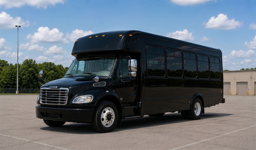 18-passenger minibus for charter in Roanoke, VA